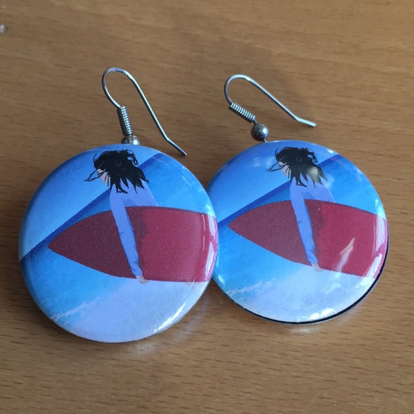 3/$20 Surfer Dreamer handmade earrings set Etsy - Picture 1 of 7